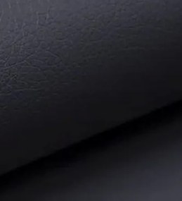 Luxusná rohová rozkladacia pohovka čiernej farby 234 cm