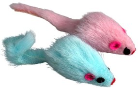 Hračka pre mačku plyšová myš 5 cm