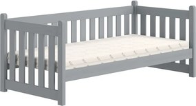 Detská posteľ Swen 80x180 so zásuvkami - šedá