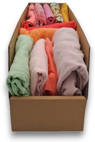 Úložné boxy na oblečenie, organizéry do skrine EKO KARTON 15x54 cm