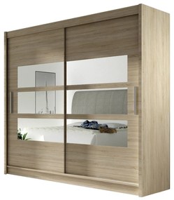 Skriňa London III 180, Farby: kašmír, Osvetlenie: bez osvetlenia