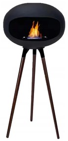 Biokrb TOKIO 45x100 cm 2 kW čierny