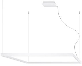 Závesné LED svietidlo Nelya l, 1x LED 70w, 3000k, w