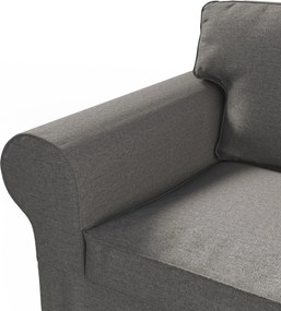 Poťah na sedačku Ektorp (rozkladacia, pre 2 osoby) NOVÝ MODEL 2012 farba produktu sivá látka zapletaná
