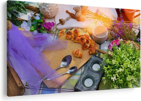Obraz - letný piknik (90x60 cm)