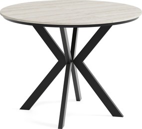 Okrúhly rozkladací jedálensky stôl DEVO PLUS Veľkosť: 90 - 128 cm