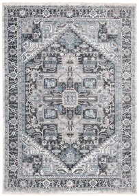 Koberec MYSTIC 3783A antracit / strieborný