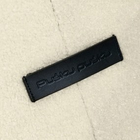 Hnedý sedací vak z textílie buklé Razzmatazz – SLOWDOWN