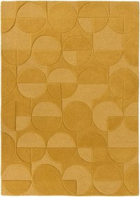 AKCIA: 120x170 cm Kusový koberec Moderno Gigi Ochre, žltá, chodba / predsieň, Flair Rugs