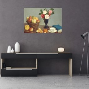 Obraz - Henri Fantin-Latour, Still  Life, reprodukcia (90x60 cm)