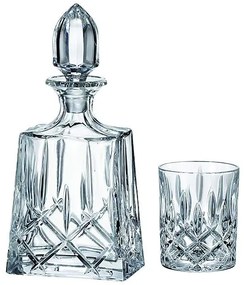 Crystal Bohemia Sheffield line whisky set (1+6)