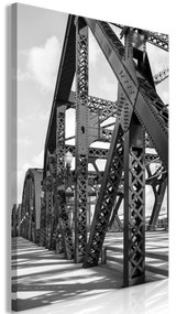 Artgeist Obraz - Bridge at Morning (1 Part) Vertical Veľkosť: 20x30, Verzia: Na talianskom plátne