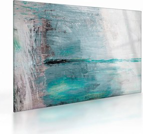 Sklenený obraz - Abstraktné olejomaľba (70x50 cm)