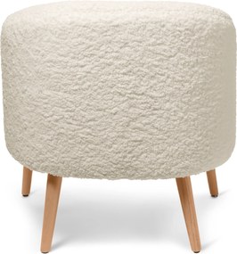 Kreslo z buklé s drevenými nožičkami