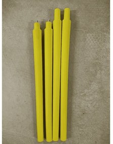 AKCIA Žltá plastová stolička KATO II. kvalita