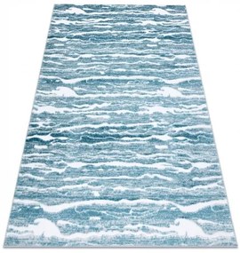 styldomova Krémovo-modrý FEME koberec 8761