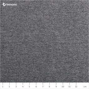 Sivá boxspring posteľ s úložným priestorom 180x200 cm Messina – Meise Möbel