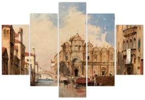 Obraz - Jules-Romain Joyant, The Scuola di San Marco, Venice, reprodukcia (150x105 cm)