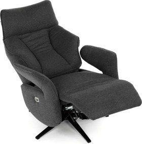 Polohovacie kreslo sivé, elektrické TV-B3973 GREY2