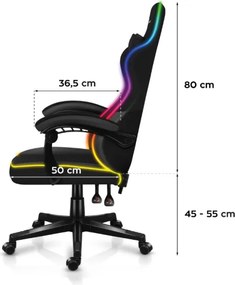 Herná stolička Force 4.4 RGB Black