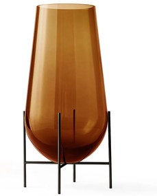 Audo Copenhagen Váza Échasse Amber/Bronzed Brass 28 cm