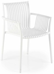 Jedálenská stolička Keto (biela). Vlastná spoľahlivá doprava až k Vám domov. 1049215