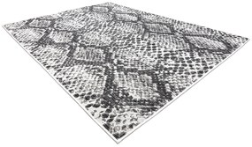 Koberec SISAL SION Hadia koža 22162 ecru / čierny