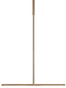 LED stropné svietidlo v zlatej farbe 74x17 cm Omni – UMAGE