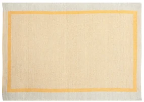 Ľanové prestieranie Laina 46x32, ľan-cloudberry