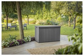 Sivý záhradný úložný box Darwin – Keter