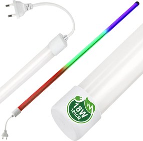 BERGE LED NEON trubica 18W - 120cm - 230V - žltá
