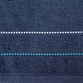 FROTÉ UTERÁK SUZI SADA 3KS 70X140 CM TMAVOMODRÁ