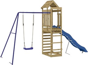 vidaXL Vonkajšia súprava na hranie impregnovaná borovica