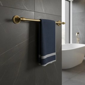 Rea Aristo, kúpeľňový vešiak 64cm, 16101, zlatá matná, REA-98505