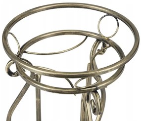 Stojan na kvety ARIEL 37 cm zlatý