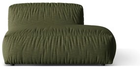 Zelený modul pohovky (pravý roh) Martina – Micadoni Home