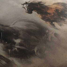 Obraz - Olejomaľba koní (150x105 cm)