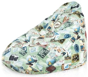 Sedací vak DROP XXL travel