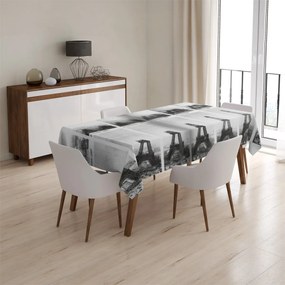 Sablio Obrus Eiffelova veža stavba - 130x130 cm
