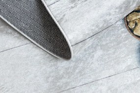 Protišmykový koberec / behúň ANDRE 33200 strieborný / béžový