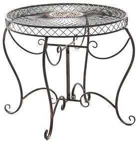 Kovový stôl Sheela - Bronzová