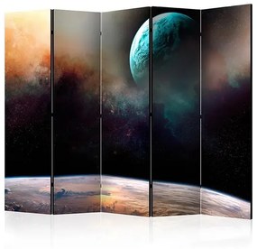 Paraván - Like being on another planet II [Room Dividers] Veľkosť: 225x172, Verzia: Akustický