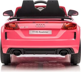 LEAN CARS Audi TT RS Batéria Vozidlo ružová