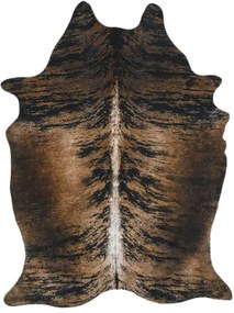 Koberce Breno Kusový koberec ETOSHA 4115 Brown, hnedá, viacfarebná,100 x 135 cm