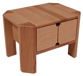 Nočný stolík LOFT 03 so zásuvkou z masívu
