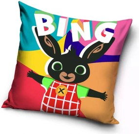 Carbotex Obliečka na vankúšik 40x40 cm - Veselý zajačik Bing