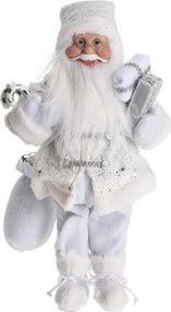 Santa Claus – biely 45 cm