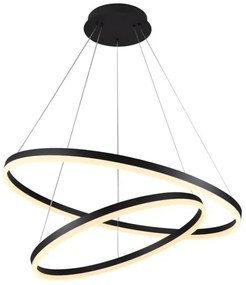 LED Stmievateľný luster na lanku LED/100W/230V 3000-6500K + diaľkové ovládanie