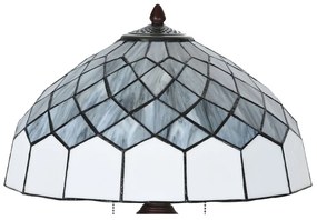 Moderná vitrážová lampa HEKA Ø40*58