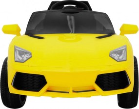 Ramiz Budúce batériové auto pre deti Žlté + diaľkové ovládanie